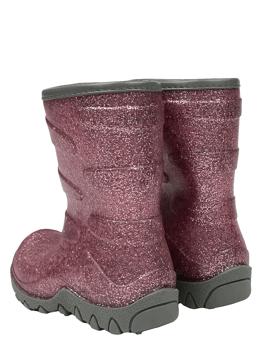 mikk-line - Thermal Boot - Glitter - gefütterte gummistiefel - burlwood - 3