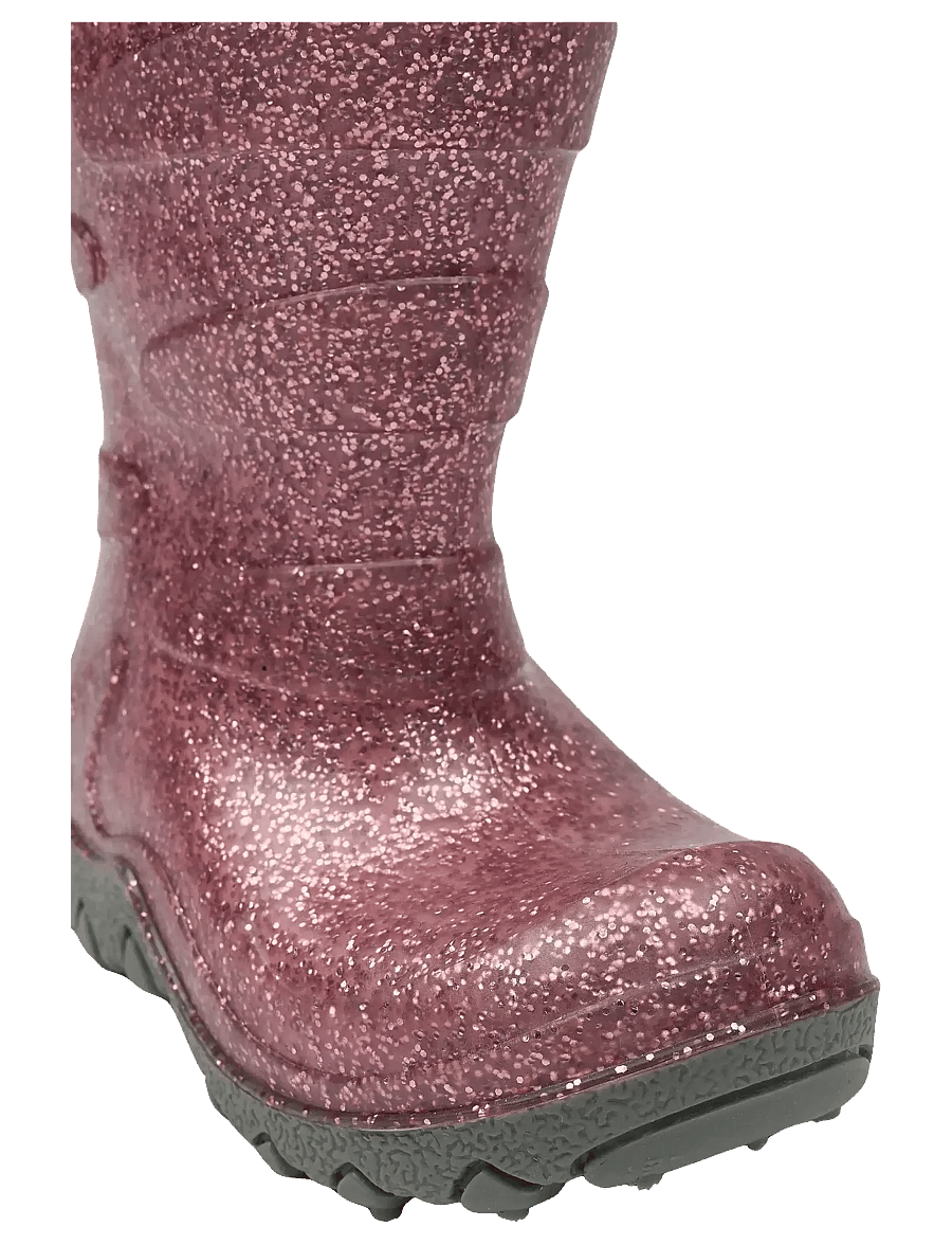 mikk-line - Thermal Boot - Glitter - gefütterte gummistiefel - burlwood - 5