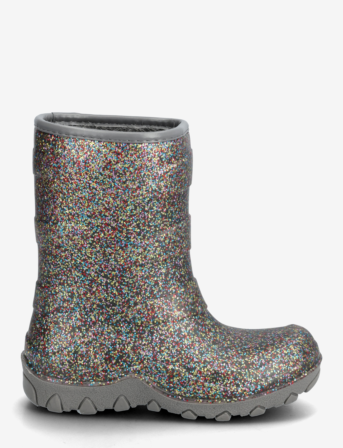 mikk-line - Thermal Boot - Glitter - gummistøvler med for - dark glitter - 1