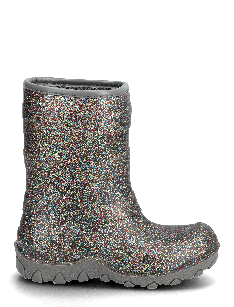 mikk-line - Thermal Boot - Glitter - gefütterte gummistiefel - dark glitter - 1