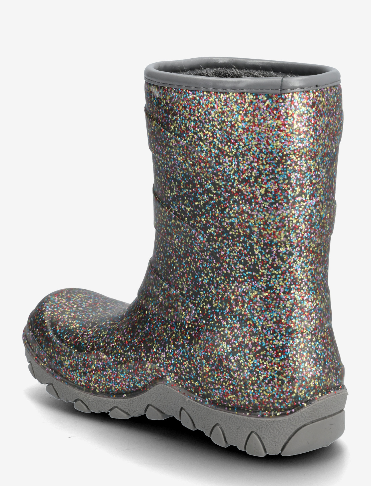 mikk-line - Thermal Boot - Glitter - gummistøvler med for - dark glitter - 2