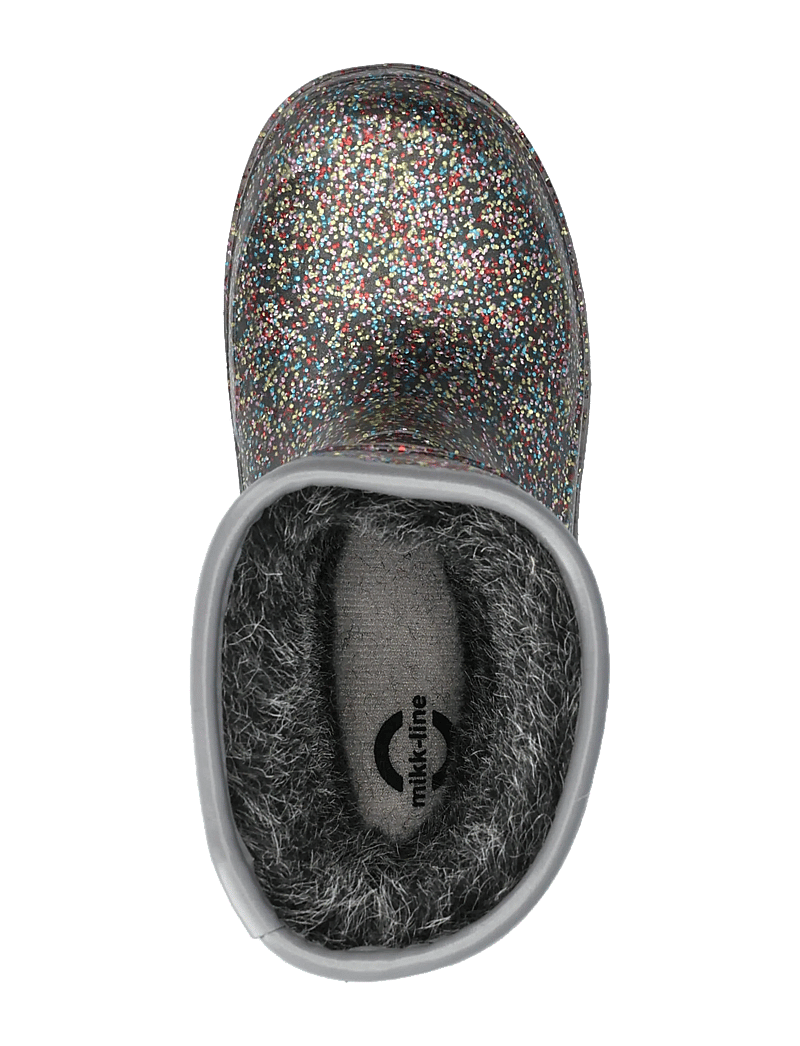 mikk-line - Thermal Boot - Glitter - gefütterte gummistiefel - dark glitter - 3