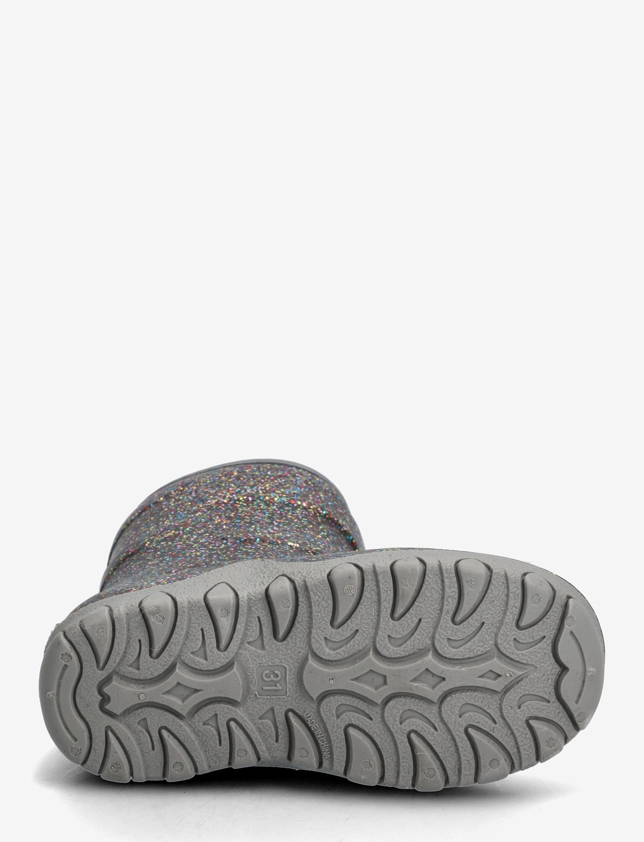 mikk-line - Thermal Boot - Glitter - gummistøvler med for - dark glitter - 4