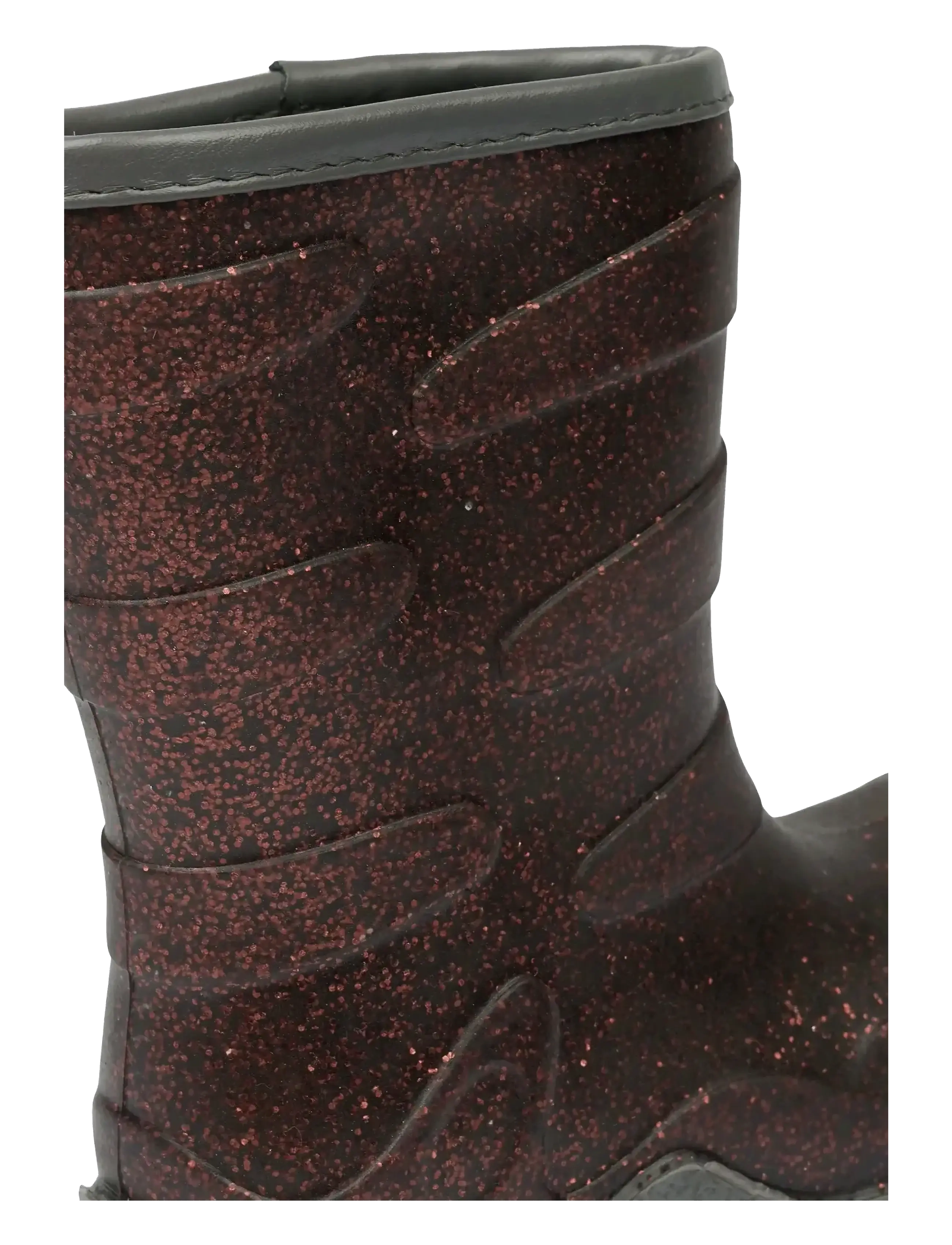 mikk-line - Thermal Boot - Glitter - gummistövlar - french roast - 4