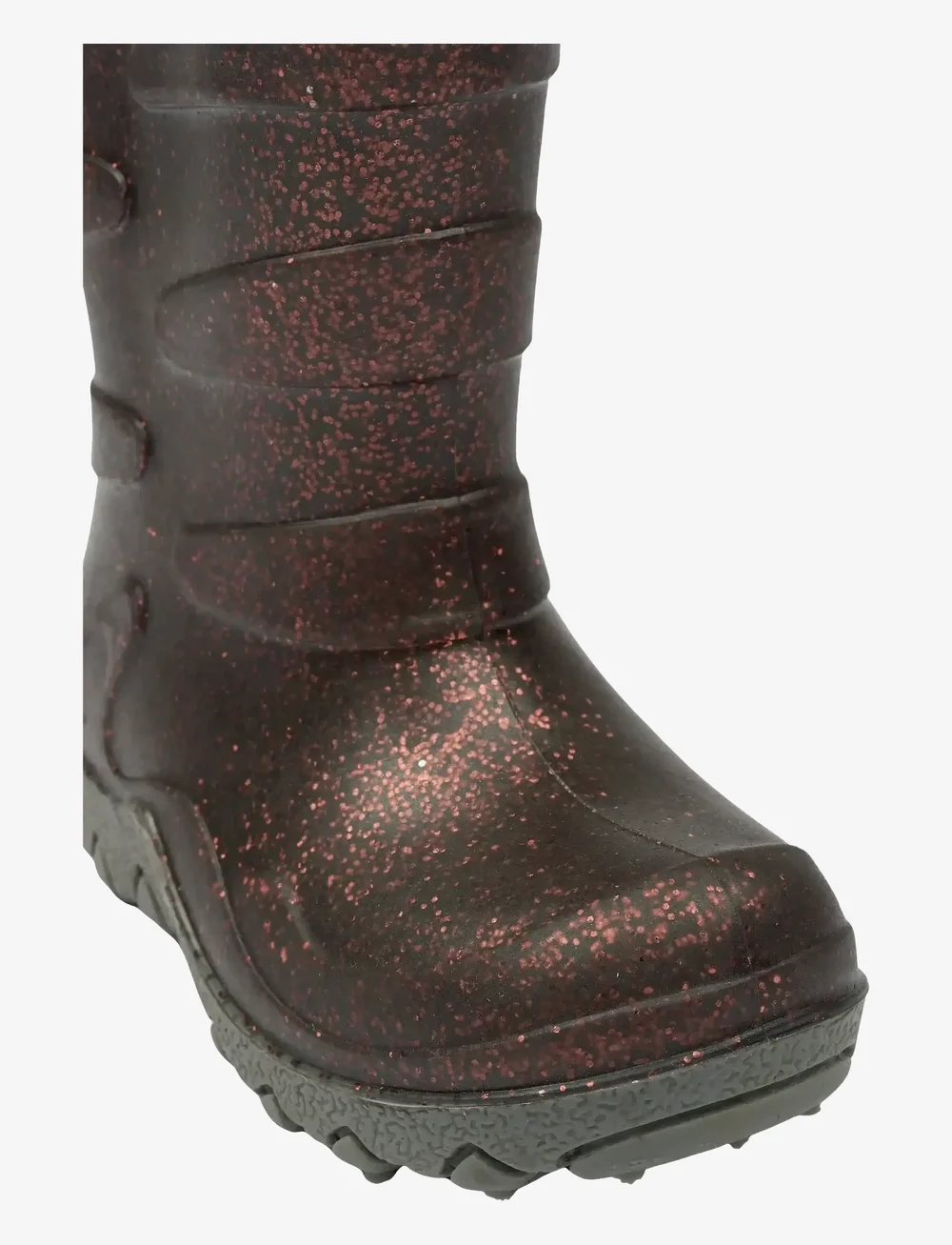 mikk-line - Thermal Boot - Glitter - fodrade gummistövlar - french roast - 5