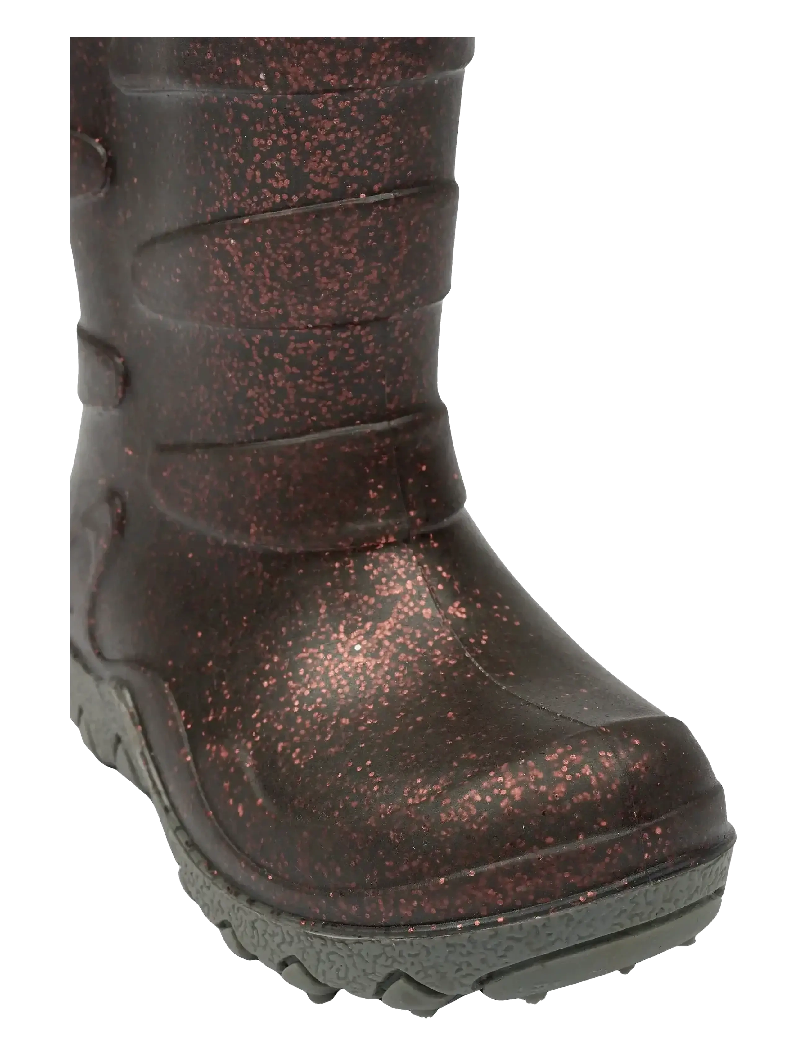 mikk-line - Thermal Boot - Glitter - gummistövlar - french roast - 5