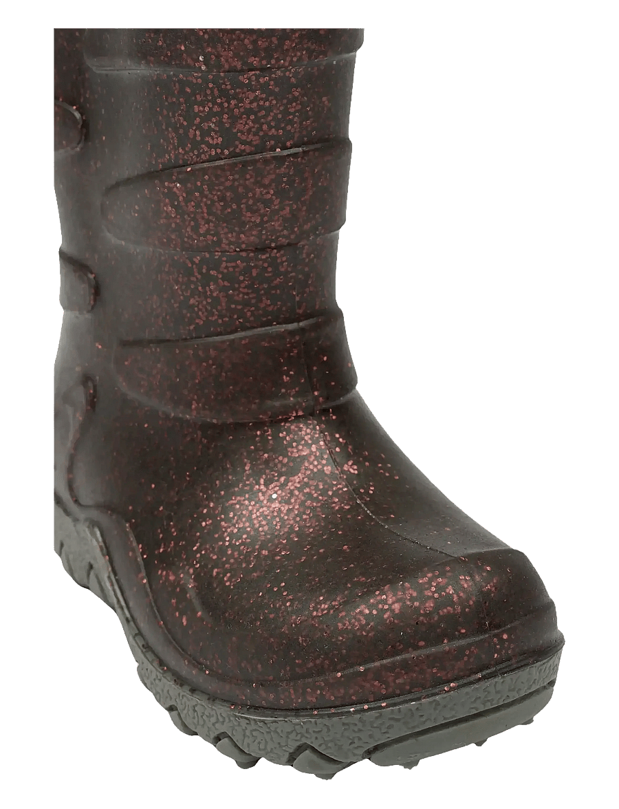 mikk-line - Thermal Boot - Glitter - gefütterte gummistiefel - french roast - 5
