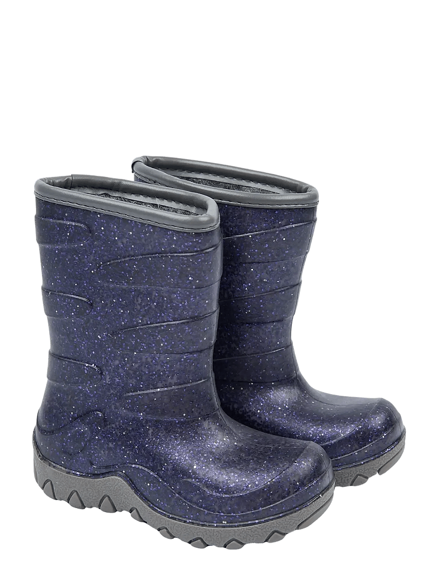 mikk-line - Thermal Boot - Glitter - gefütterte gummistiefel - plum perfect - 0