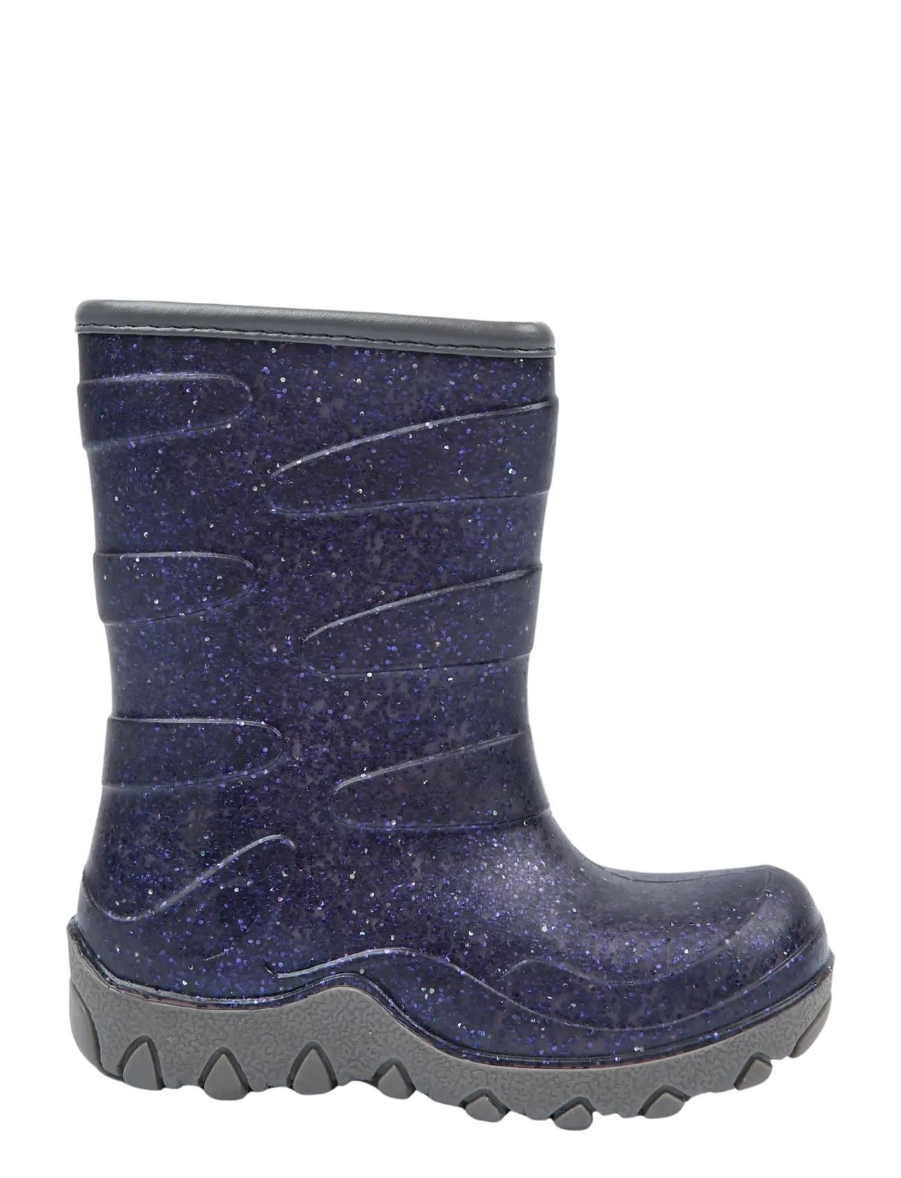 mikk-line - Thermal Boot - Glitter - gefütterte gummistiefel - plum perfect - 1