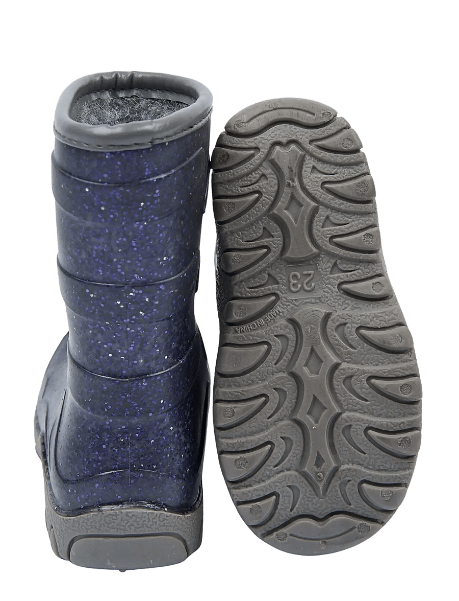 mikk-line - Thermal Boot - Glitter - gefütterte gummistiefel - plum perfect - 2