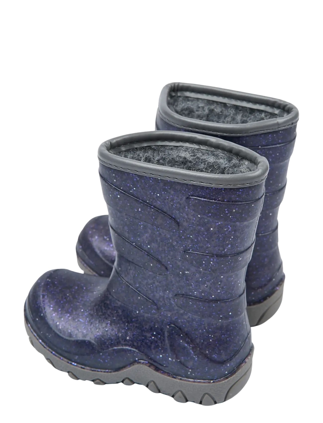 mikk-line - Thermal Boot - Glitter - gefütterte gummistiefel - plum perfect - 3