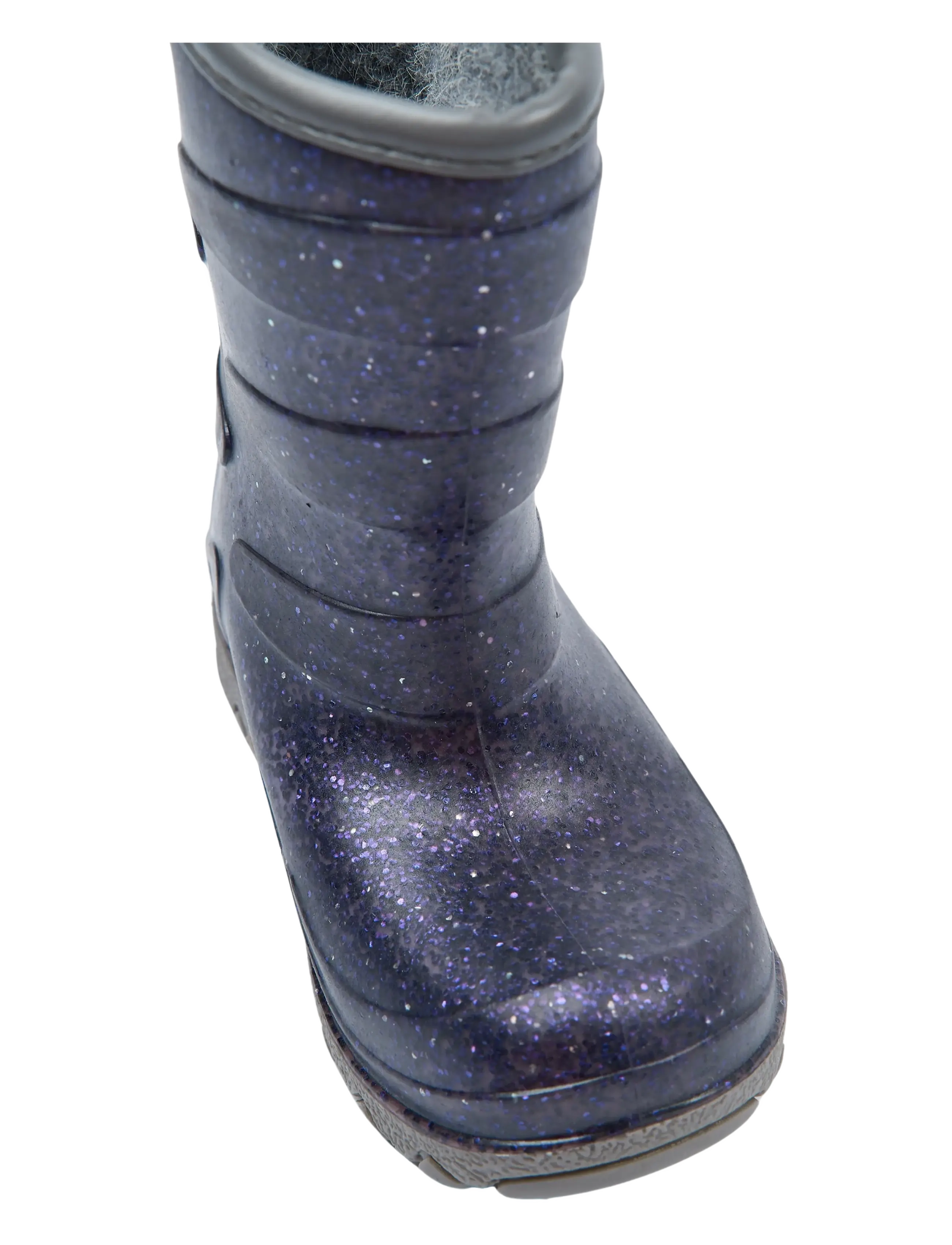 mikk-line - Thermal Boot - Glitter - gefütterte gummistiefel - plum perfect - 4