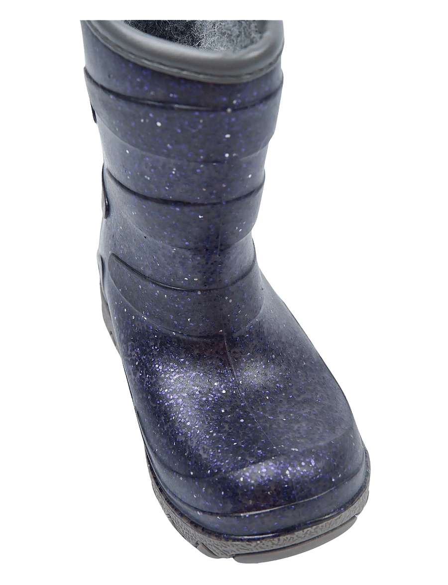 mikk-line - Thermal Boot - Glitter - gefütterte gummistiefel - plum perfect - 4