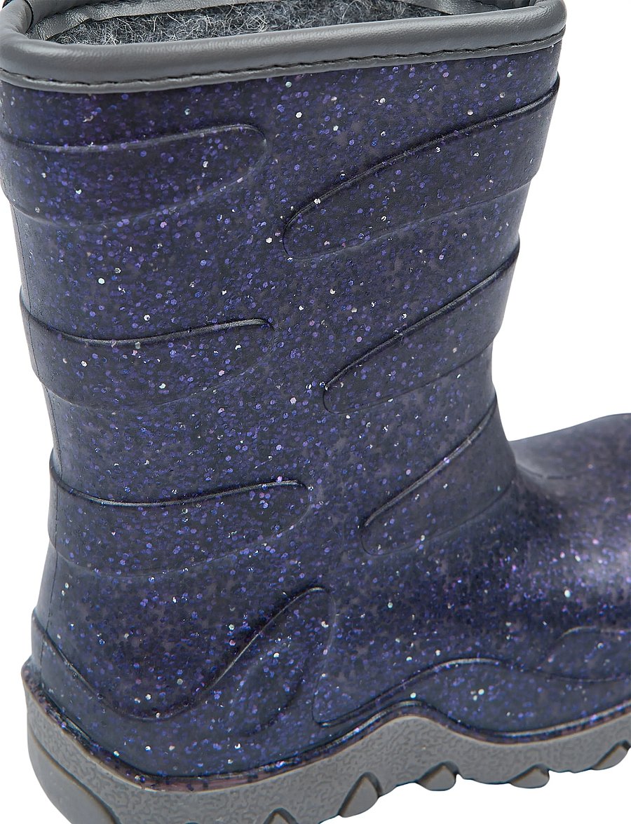 mikk-line - Thermal Boot - Glitter - gefütterte gummistiefel - plum perfect - 5