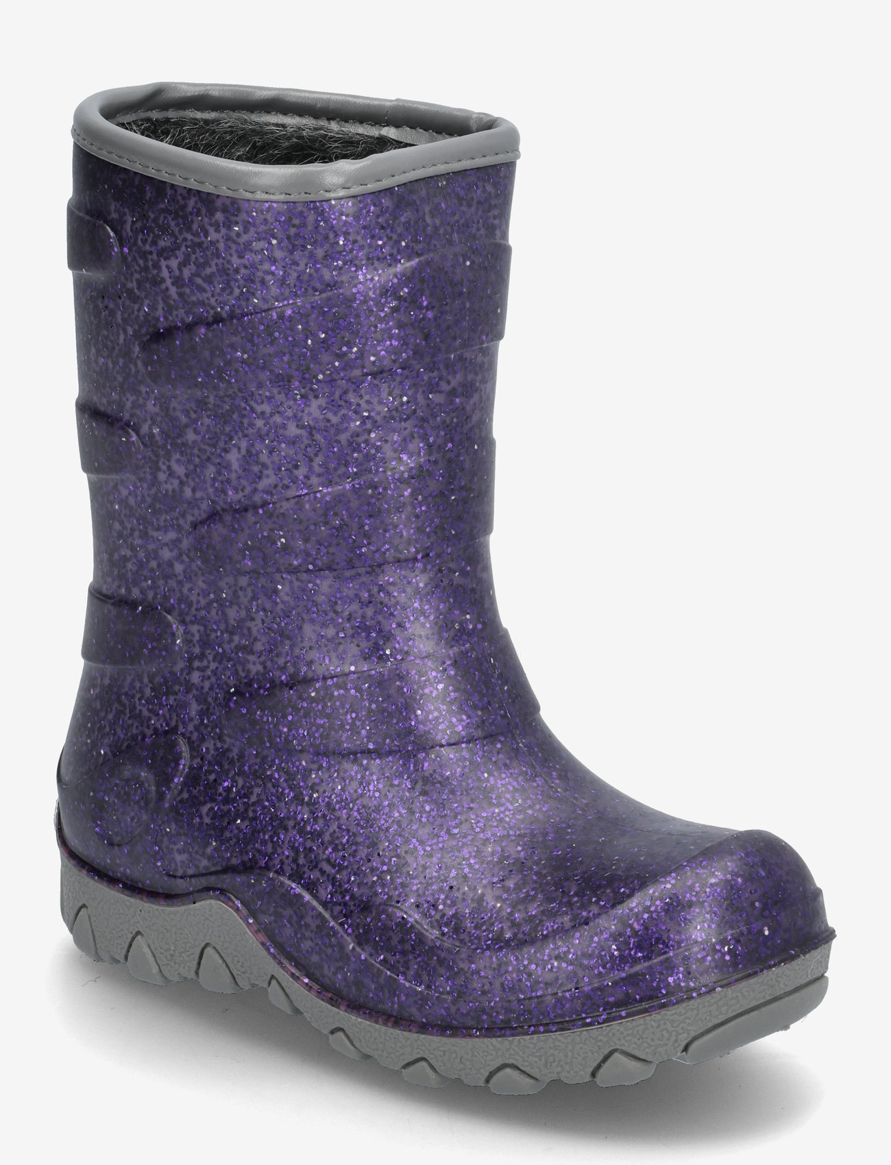 mikk-line - Thermal Boot - Glitter - gummistøvler med for - purple - 0