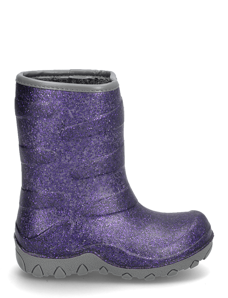mikk-line - Thermal Boot - Glitter - gummistøvler med for - purple - 1