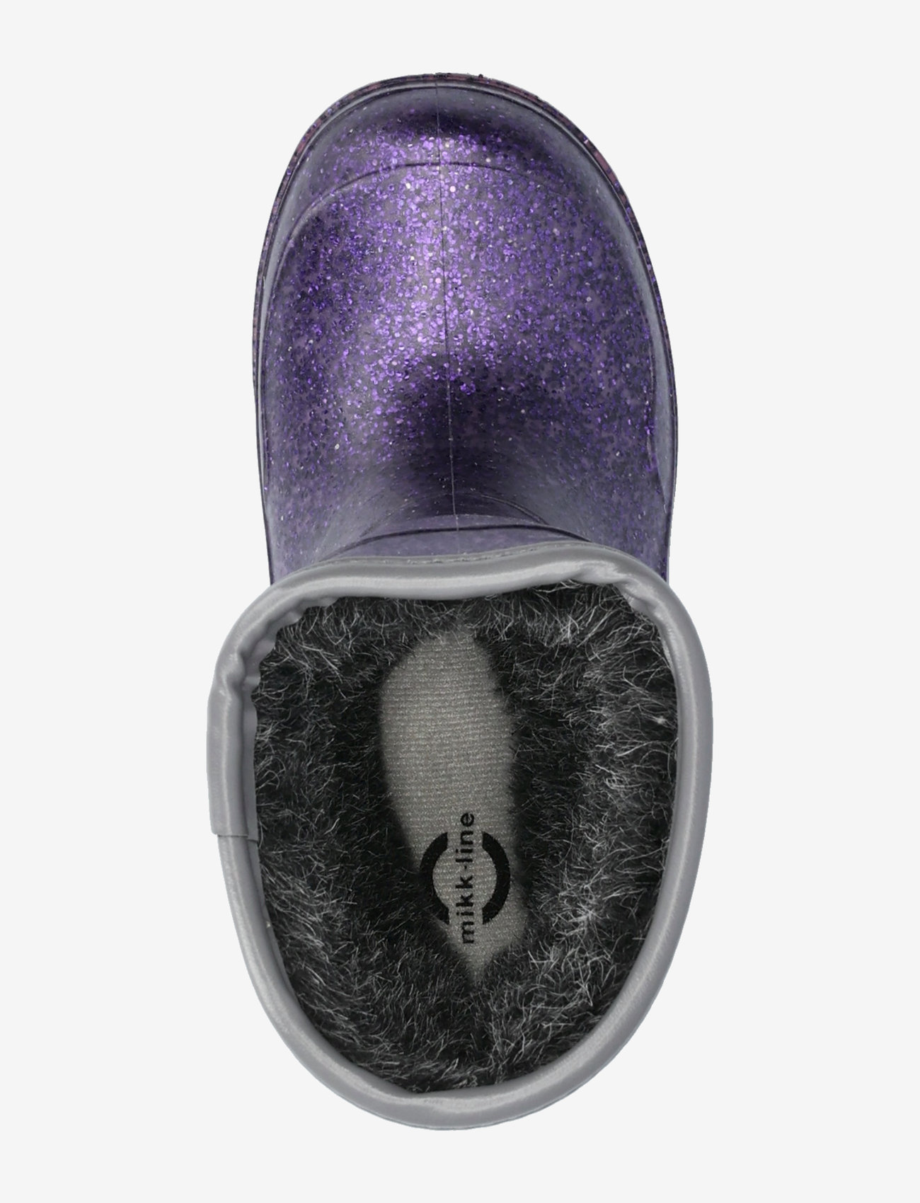 mikk-line - Thermal Boot - Glitter - gummistøvler med for - purple - 3