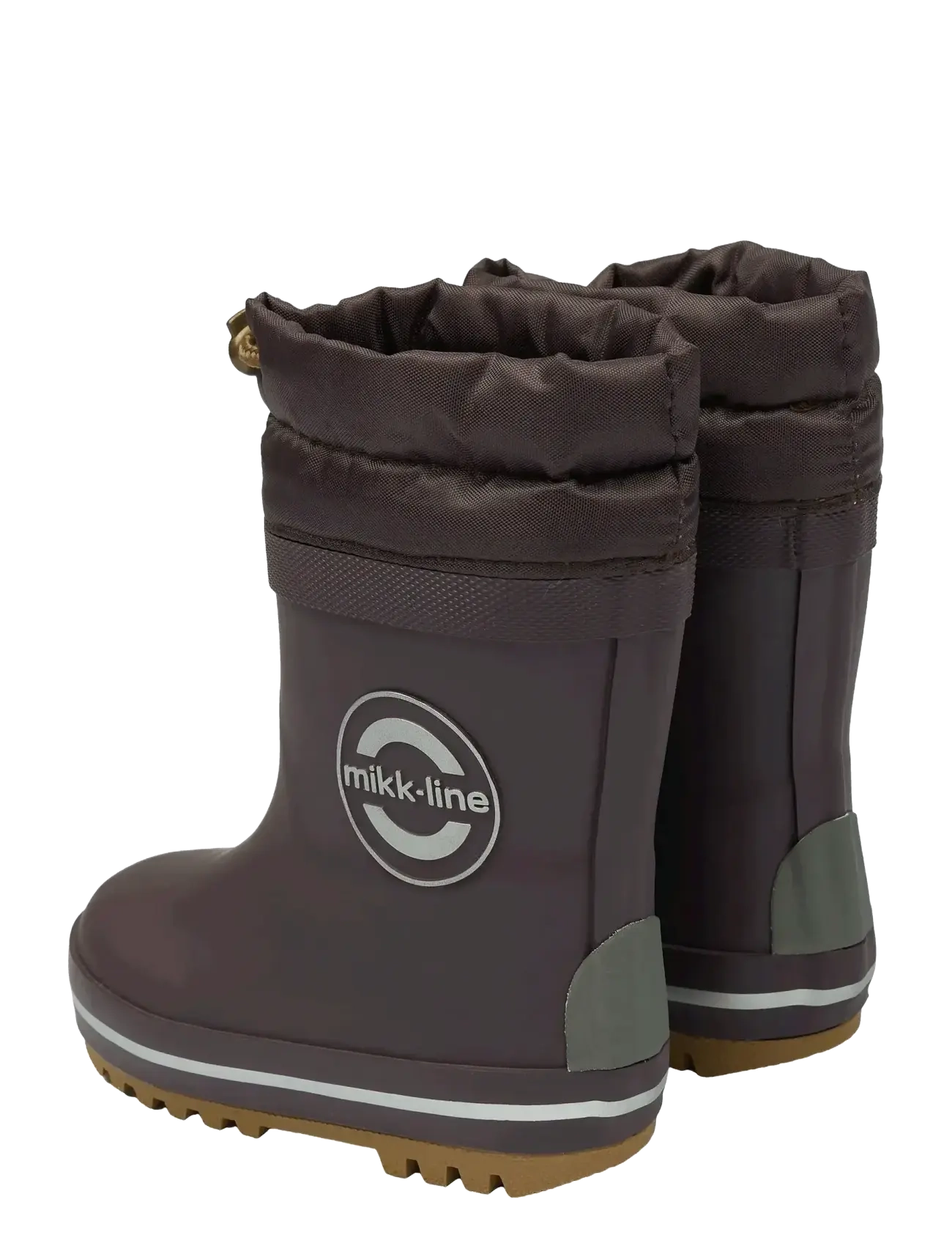 mikk-line - Winter Wellies - gummistøvler med for - raisin - 2