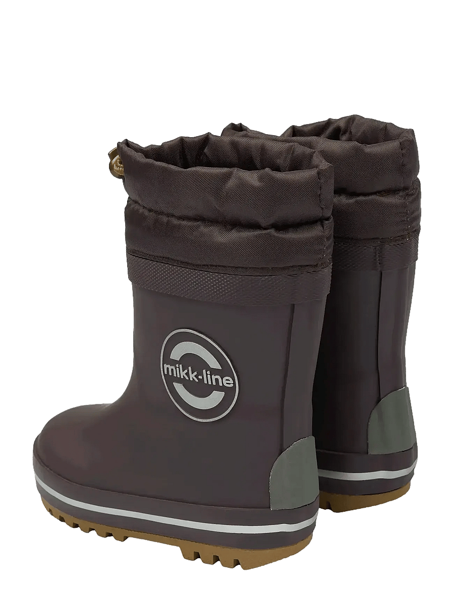 mikk-line - Winter Wellies - gefütterte gummistiefel - raisin - 2