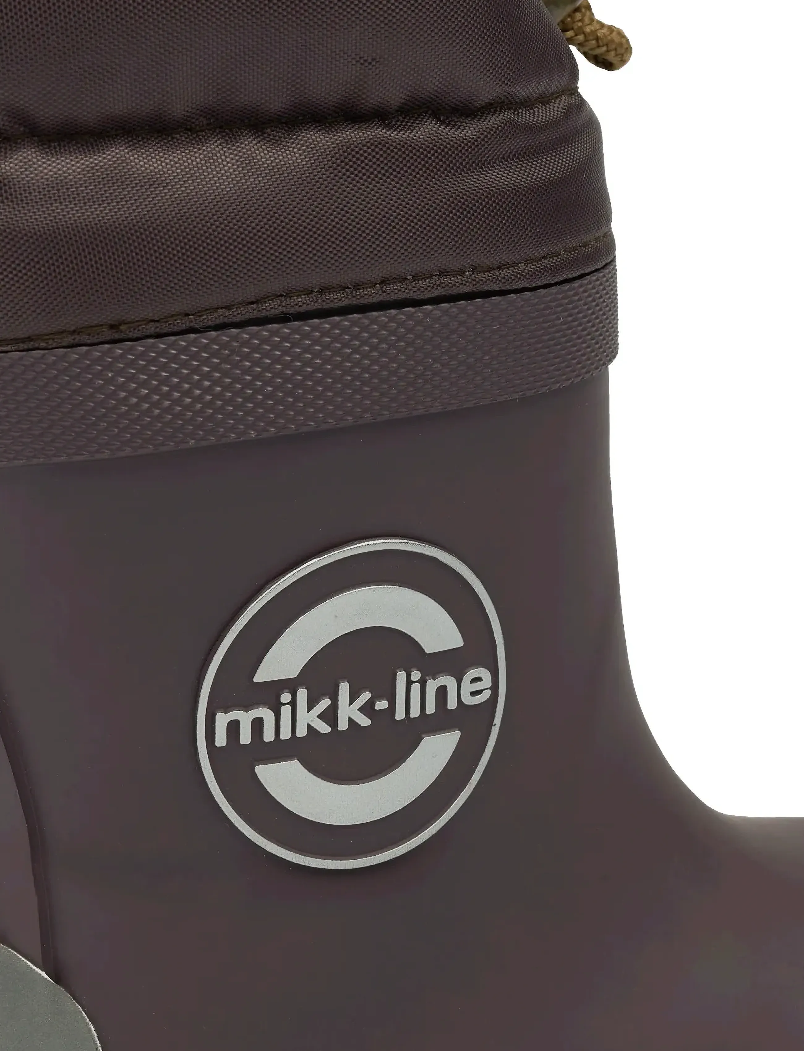 mikk-line - Winter Wellies - gummistøvler med for - raisin - 3
