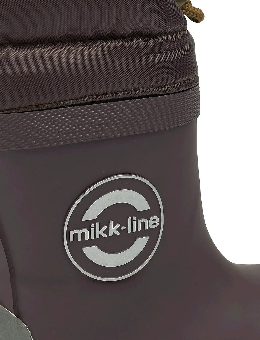 mikk-line - Winter Wellies - gefütterte gummistiefel - raisin - 3