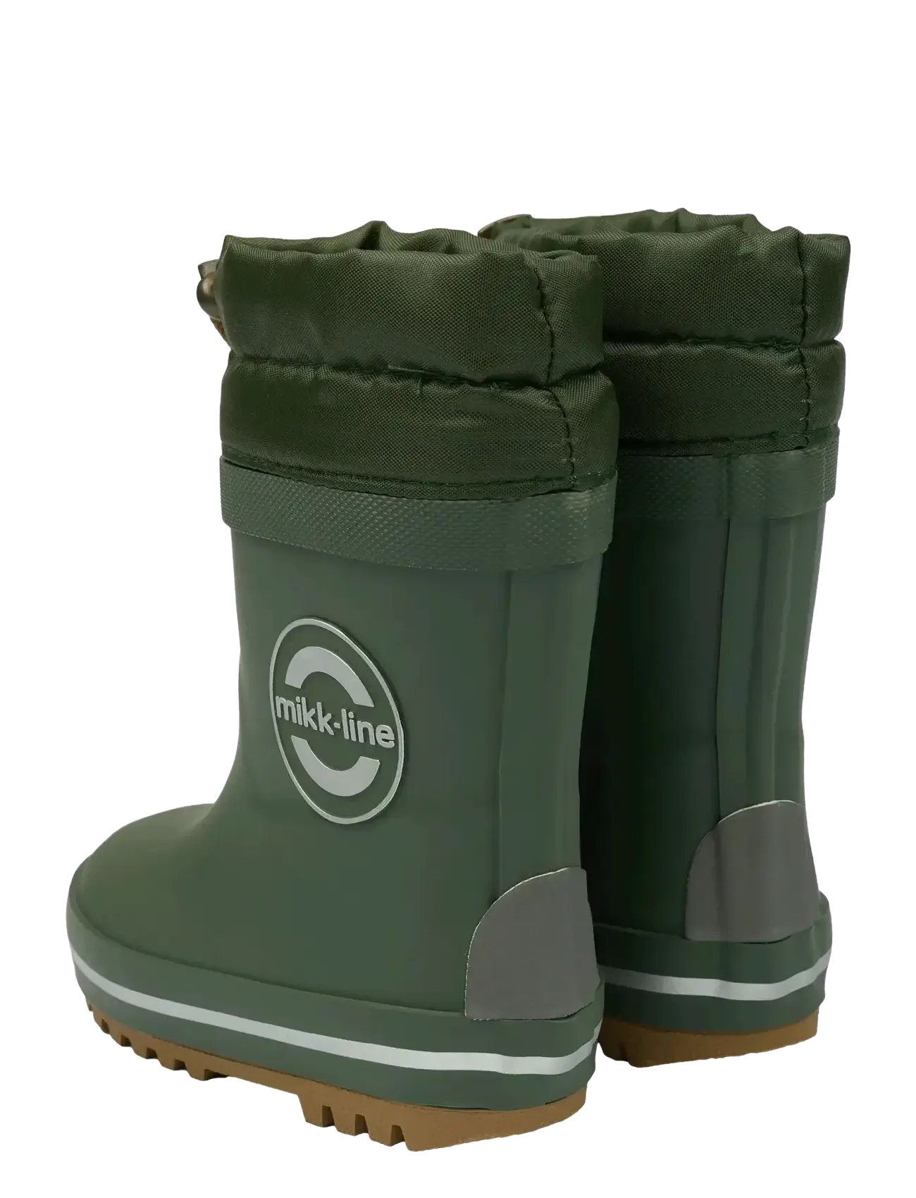 mikk-line - Winter Wellies - gummistøvler med for - thyme - 3