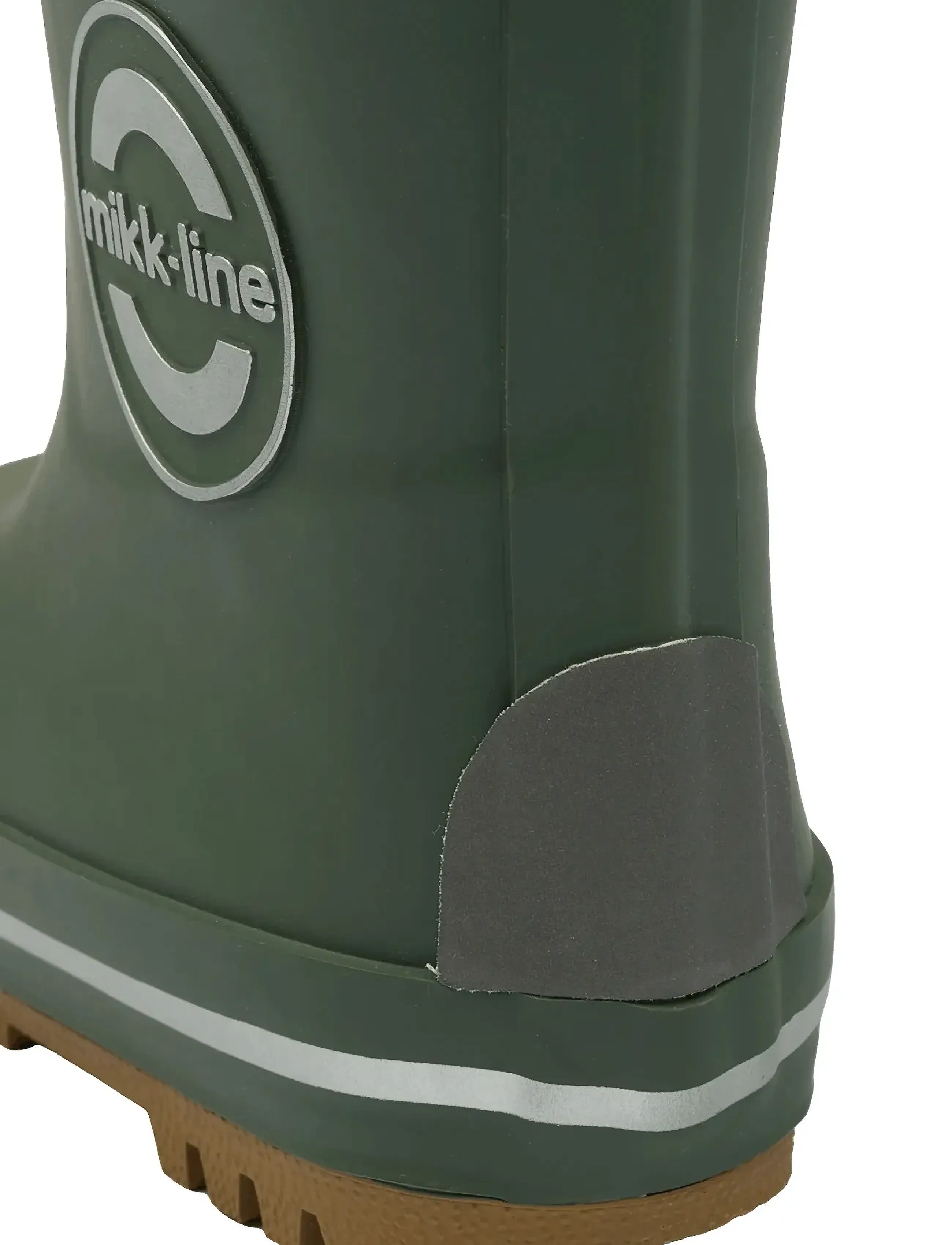 mikk-line - Winter Wellies - gummistøvler med for - thyme - 5