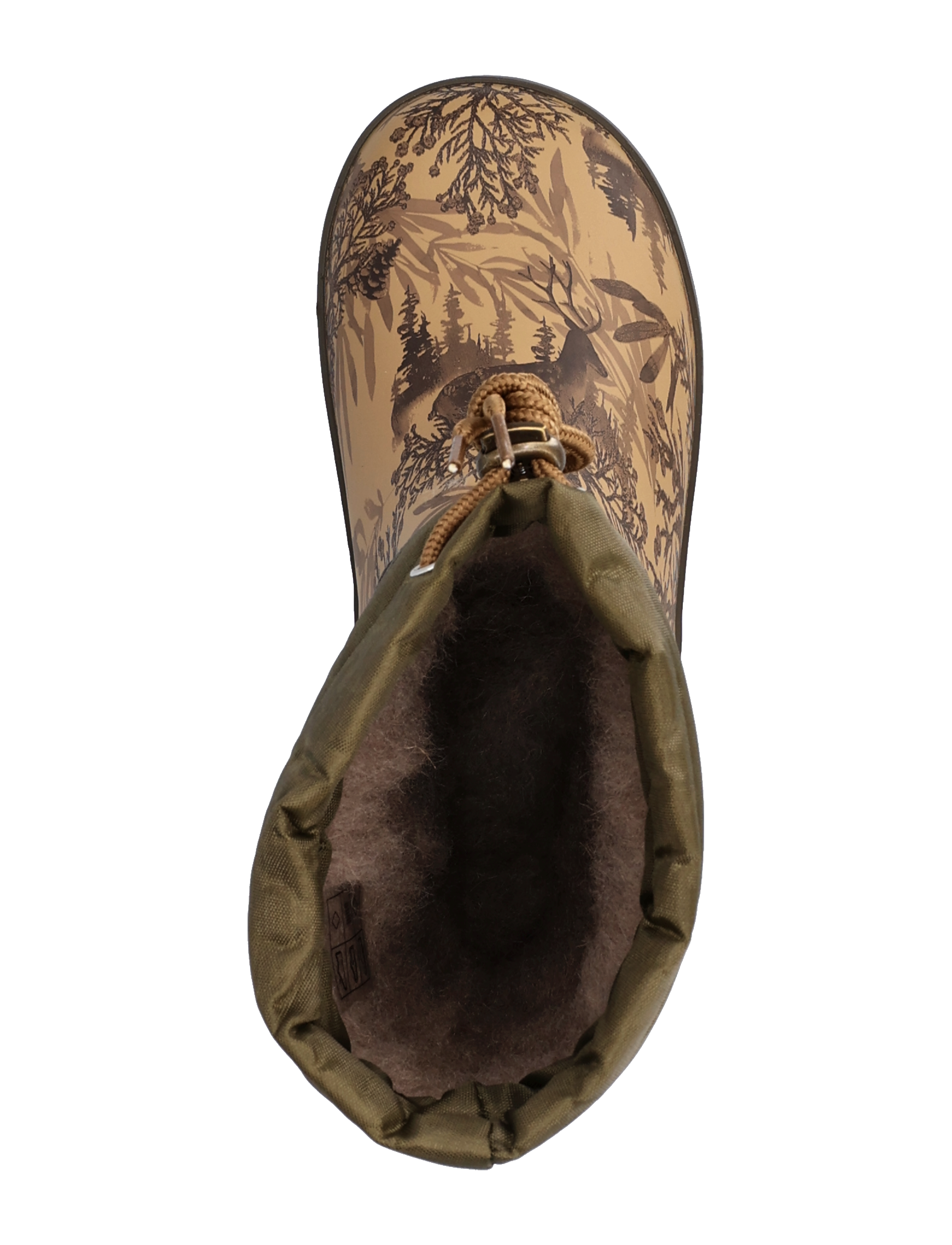 mikk-line - Winter Wellies - gumijas zābaki ar oderi - kelp - 3