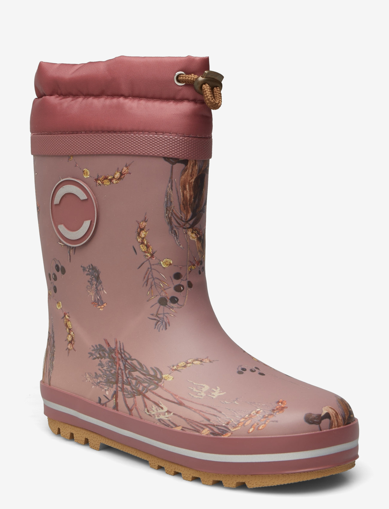 mikk-line - Winter Wellies - gummistøvler med for - rose brown - 0