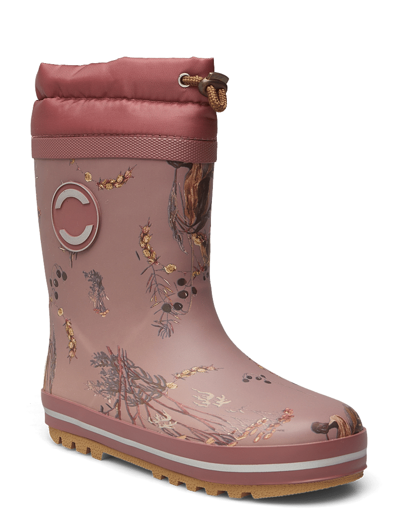 mikk-line - Winter Wellies - fodrade gummistövlar - rose brown - 0