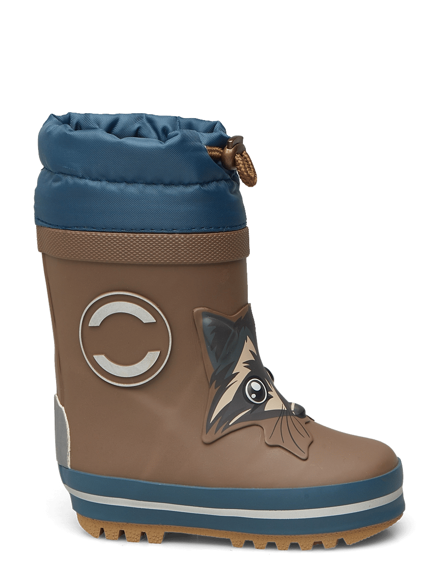 mikk-line - Wellies Winter - 3D - gefütterte gummistiefel - chocolate chip - 1