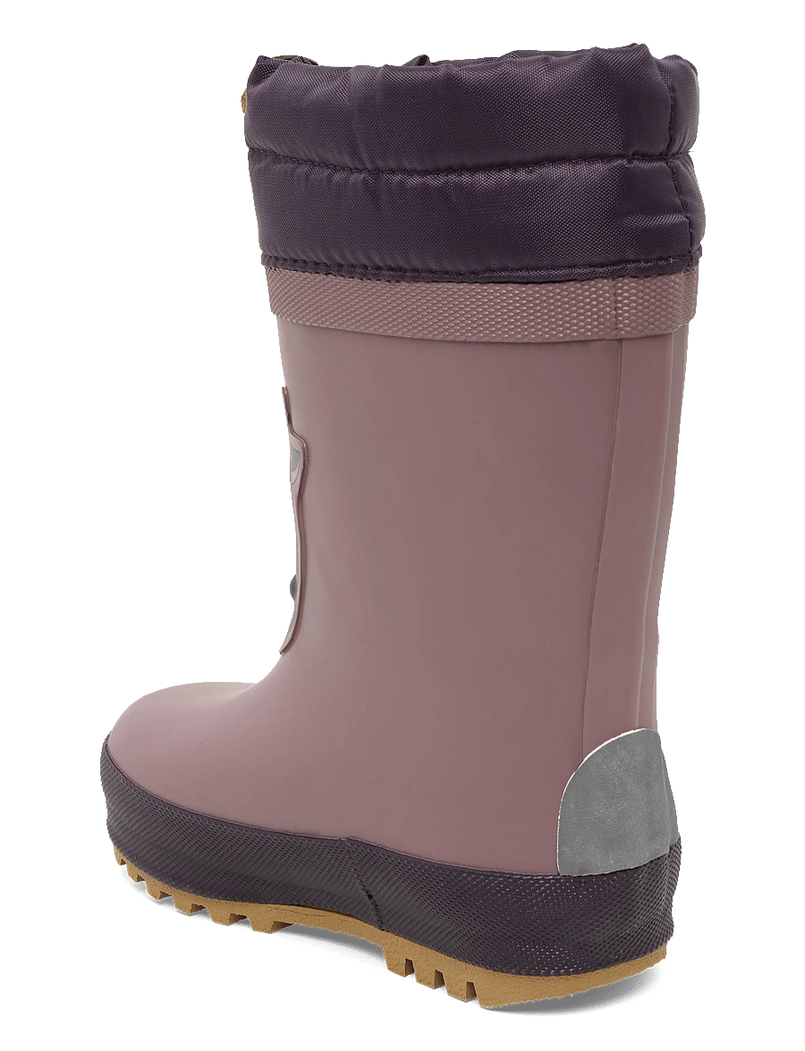 mikk-line - Wellies Winter - 3D - gummistøvler med for - blackberry - 1