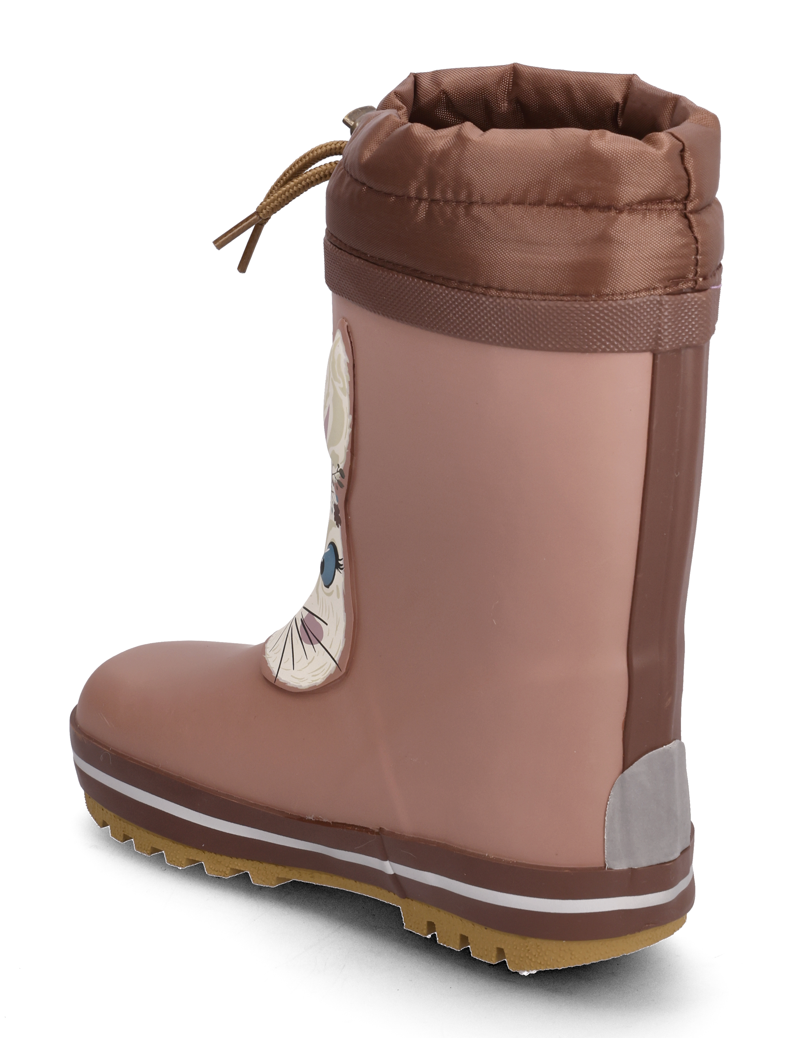 mikk-line - Winter Wellies - 3D - gefütterte gummistiefel - burlwood - 2