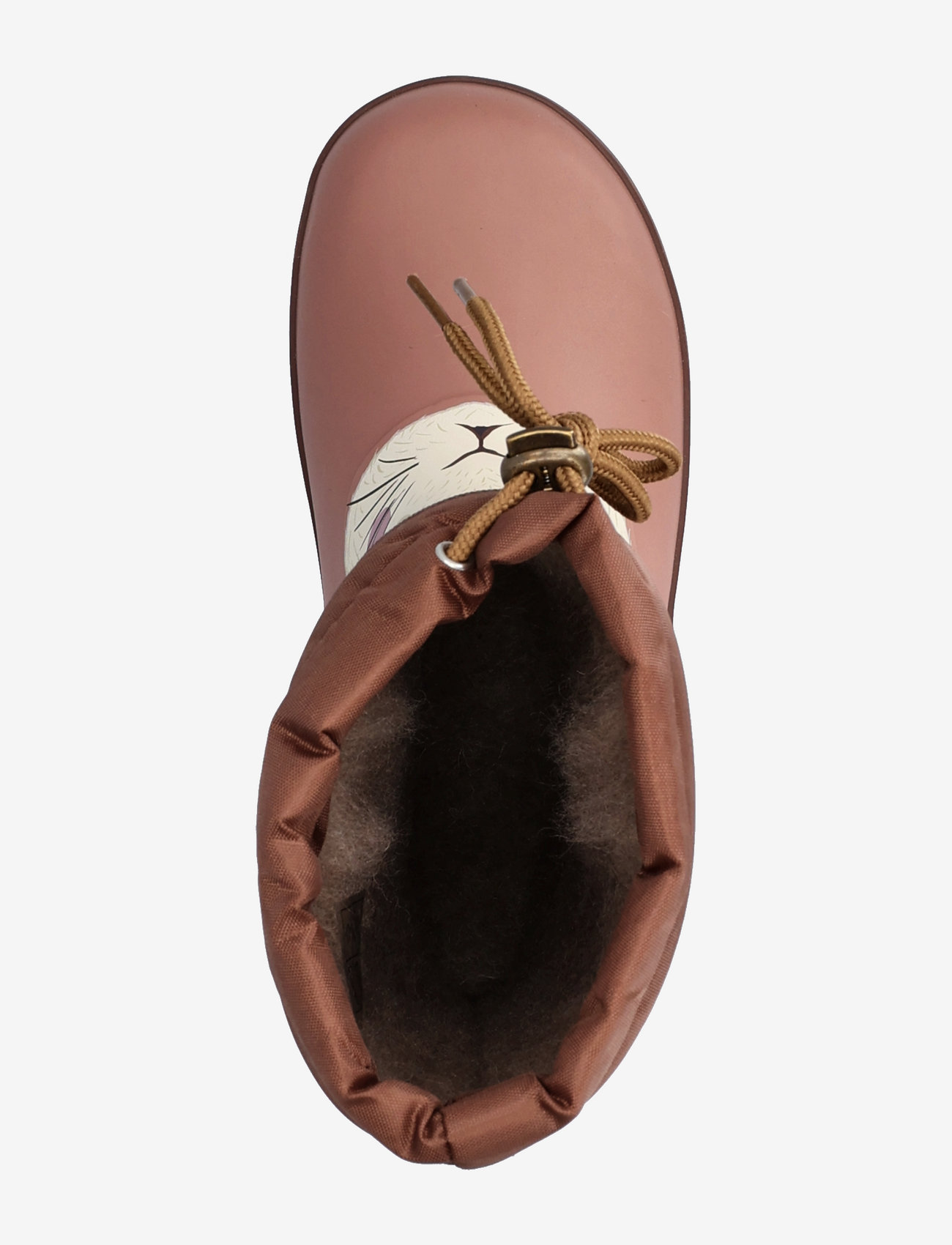 mikk-line - Wellies Winter - 3D - gefütterte gummistiefel - burlwood - 3