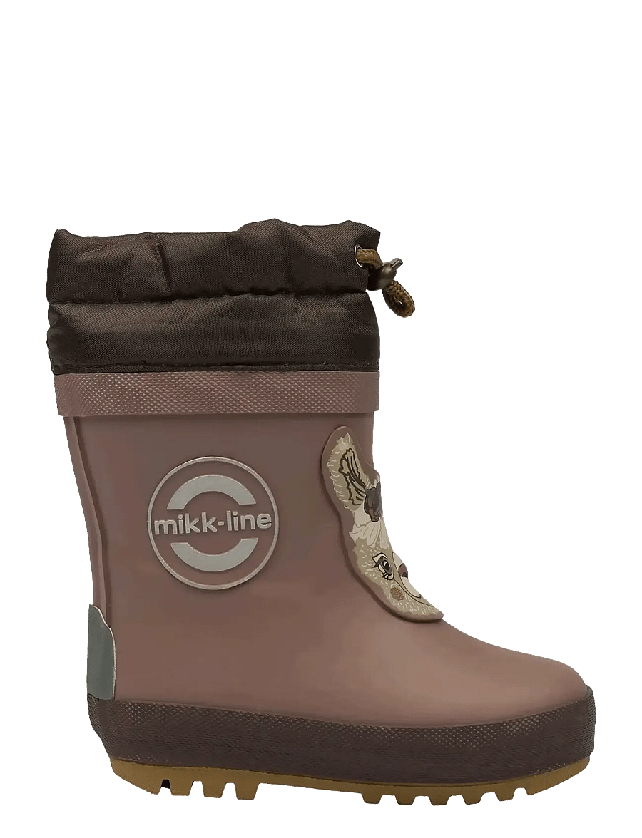 mikk-line - Winter Wellies - 3D - rubberlaarzen met voering - twilight mauve - 1