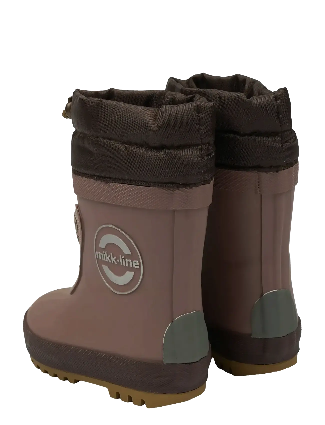 mikk-line - Winter Wellies - 3D - gefütterte gummistiefel - twilight mauve - 3
