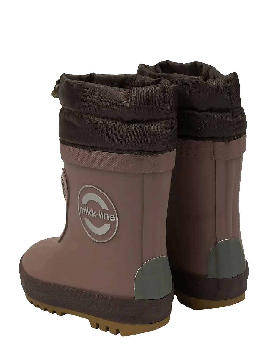 mikk-line - Winter Wellies - 3D - rubberlaarzen met voering - twilight mauve - 3