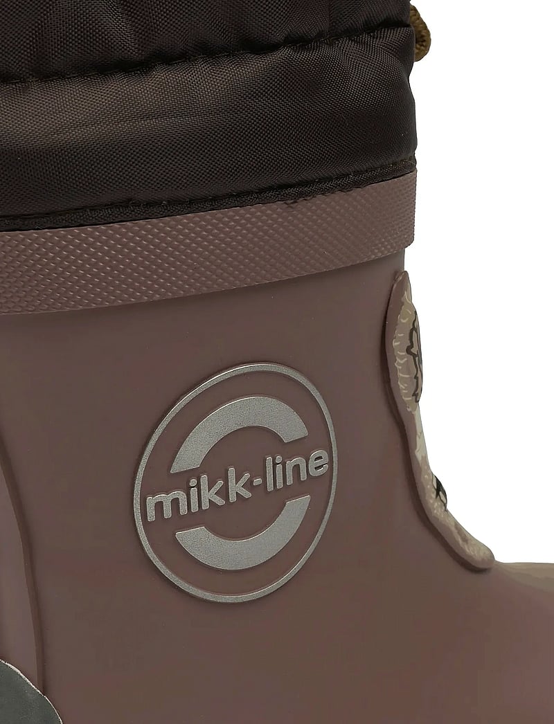 mikk-line - Wellies Winter - 3D - gefütterte gummistiefel - twilight mauve - 5