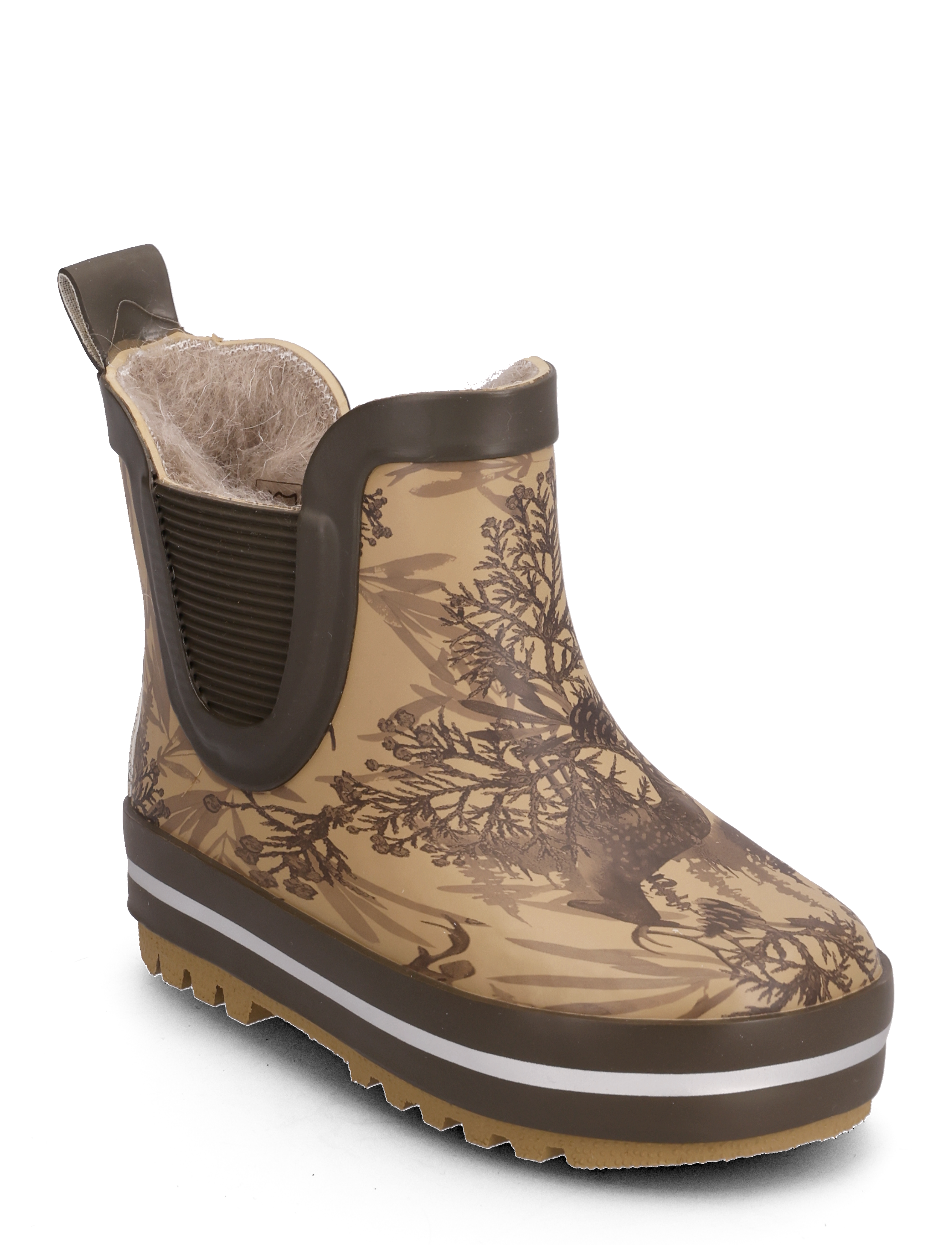 Short Winter Wellies - AOP - KELP
