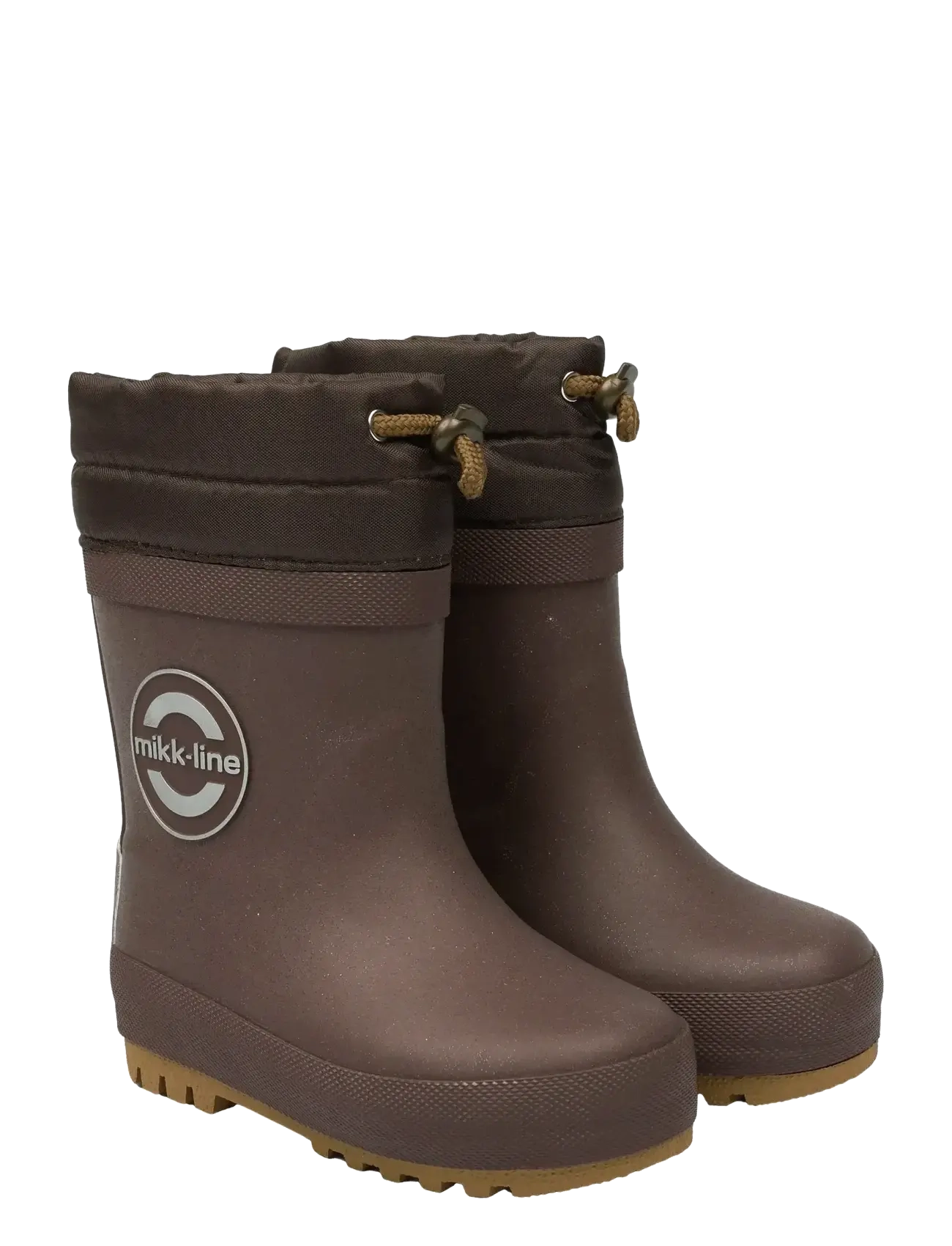mikk-line Winter Wellies Glitter, 28, Rubberboots, Braun - High Kinder