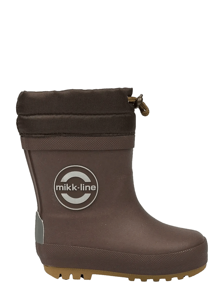 mikk-line - Winter Wellies - Glitter - fodrade gummistövlar - french roast - 1