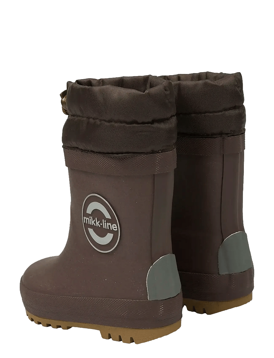 mikk-line - Winter Wellies - Glitter - fodrade gummistövlar - french roast - 3