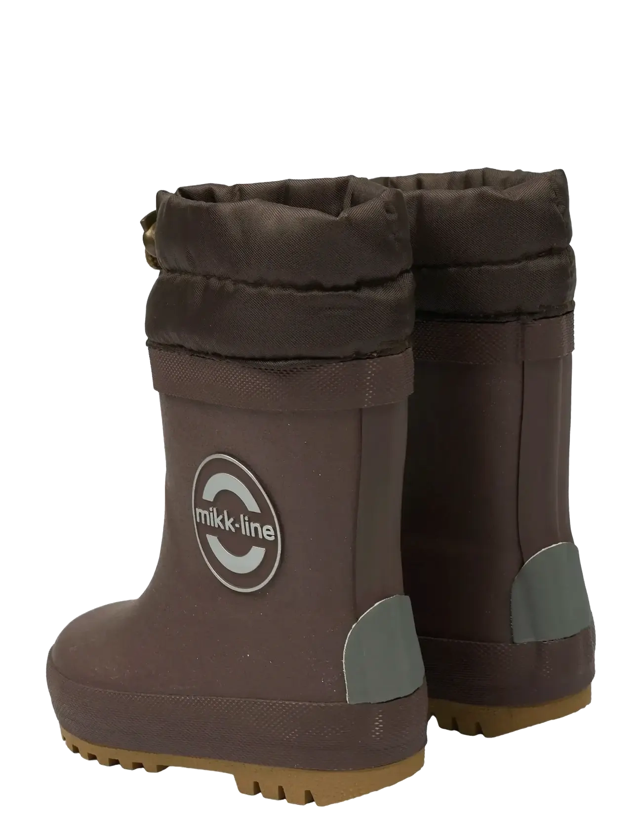 mikk-line - Winter Wellies - Glitter - gummistøvler med for - french roast - 3