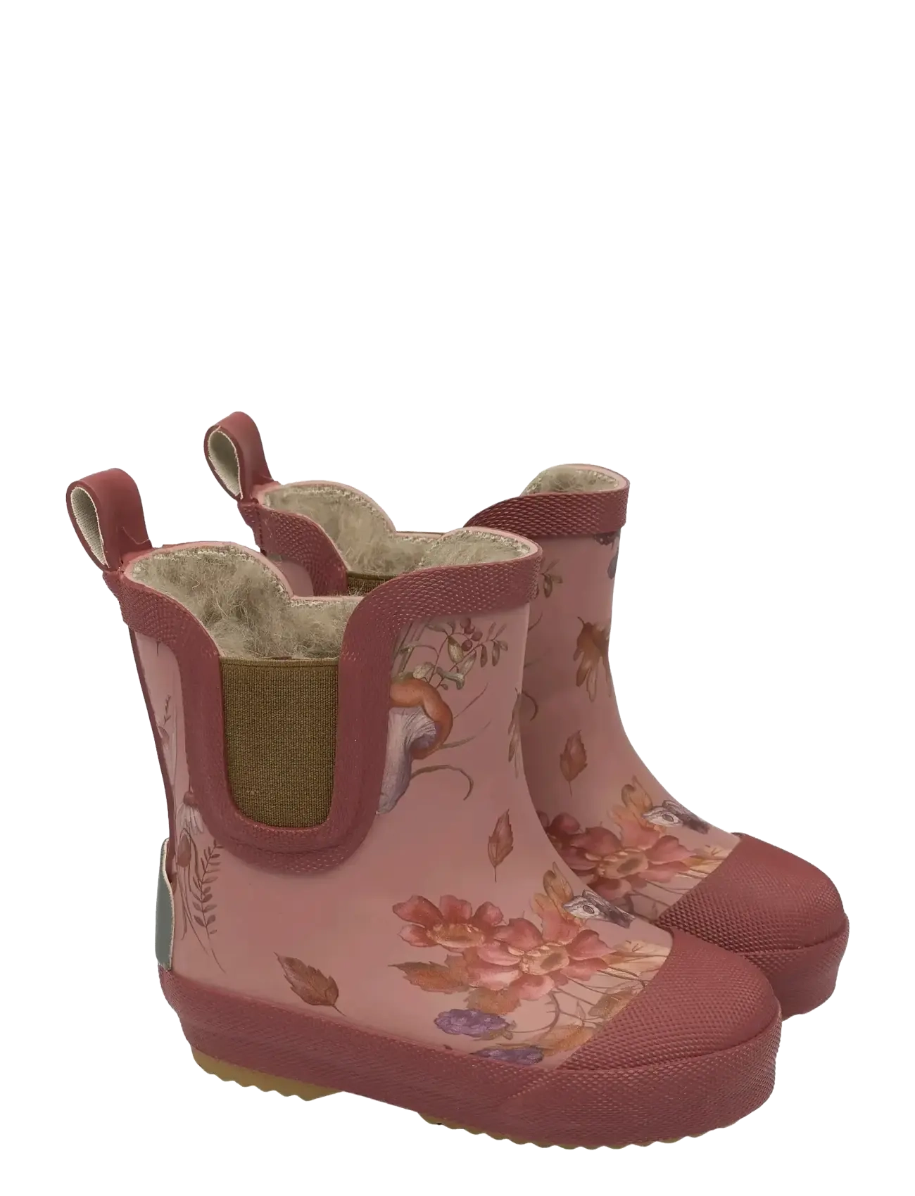 mikk-line Short Winter Wellies Aop, 26, Rubberboots, Rosa - High Kinder