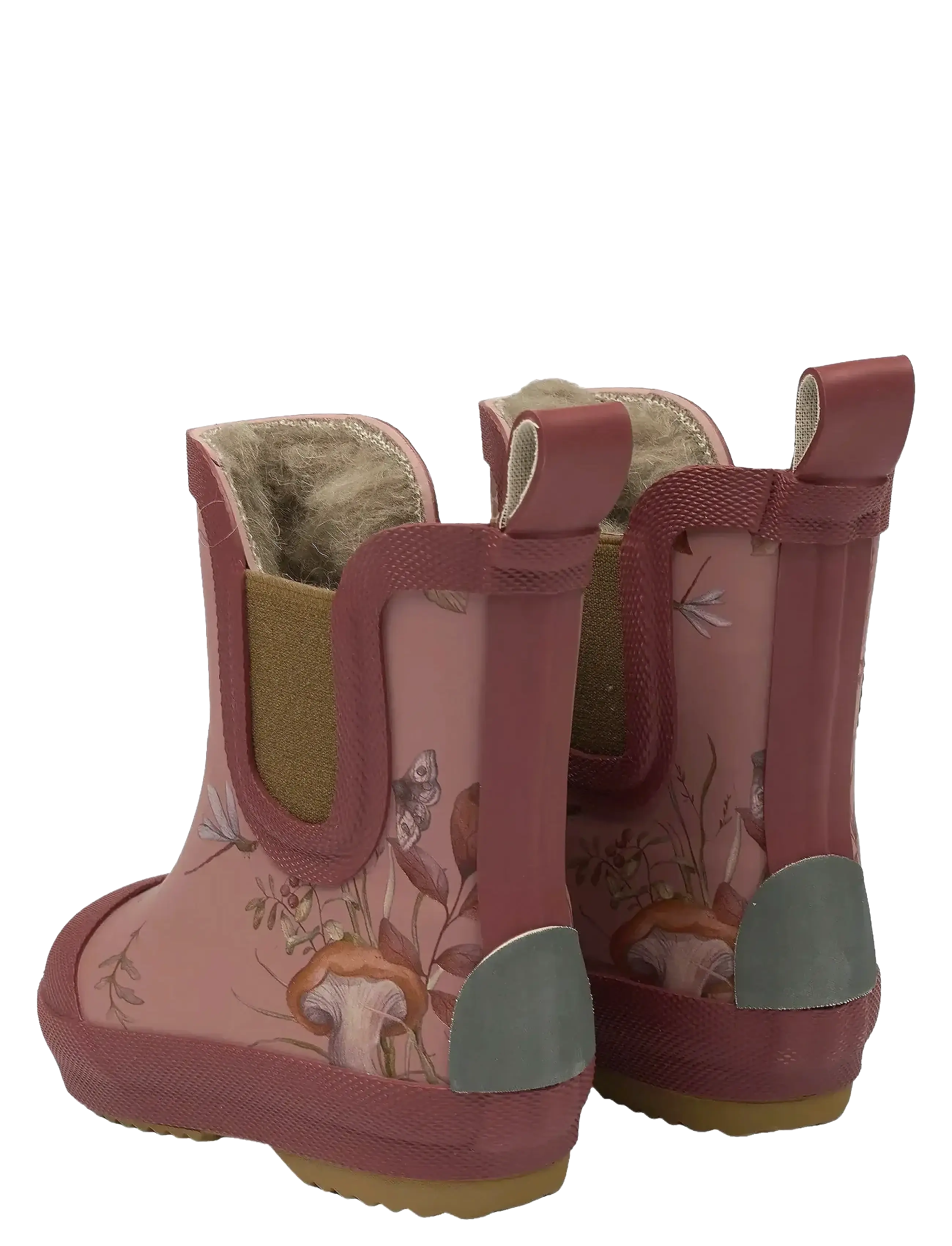 mikk-line - Short Winter Wellies - AOP - gefütterte gummistiefel - burlwood - 3