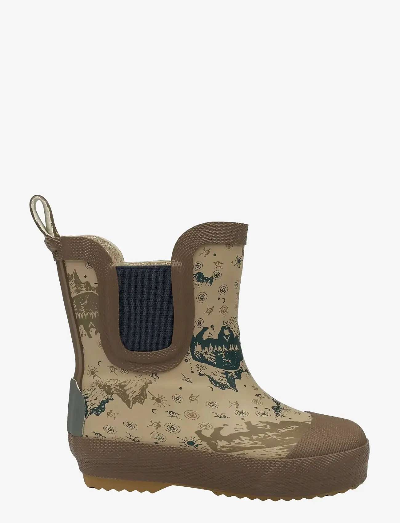 mikk-line - Short Winter Wellies - AOP - fodrade gummistövlar - coriander - 1