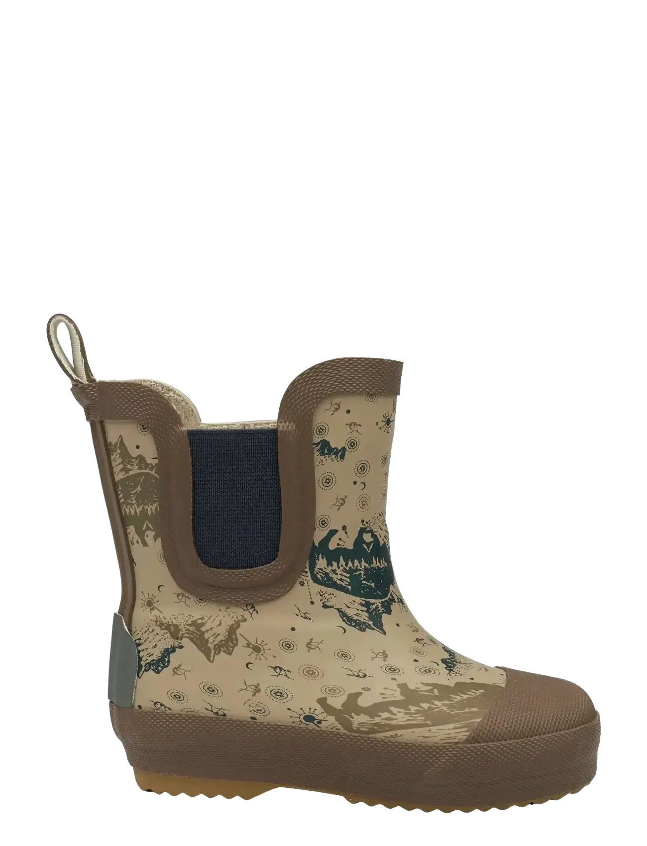 mikk-line - Short Winter Wellies - AOP - gummistøvler med for - coriander - 1