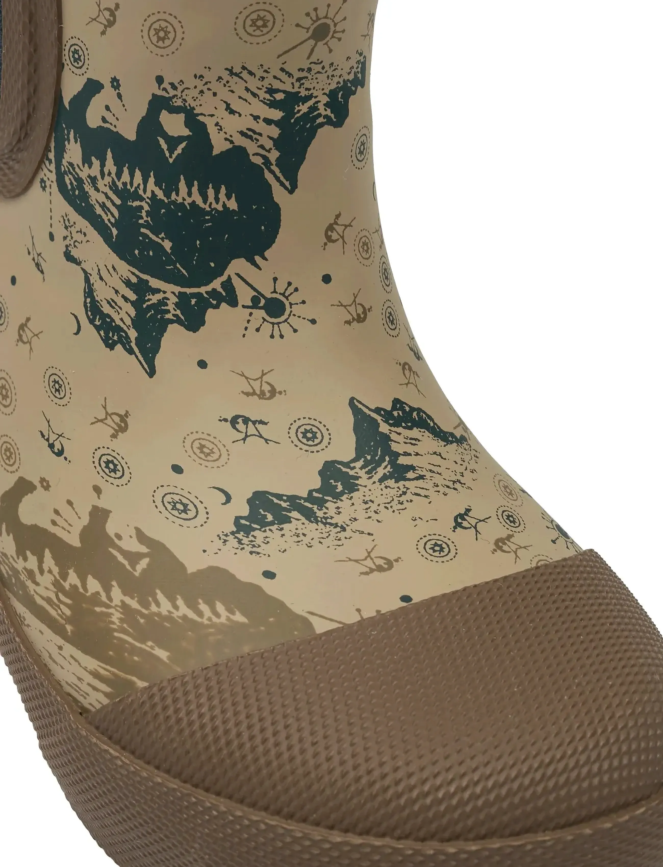 mikk-line - Short Winter Wellies - AOP - gummistøvler med for - coriander - 5