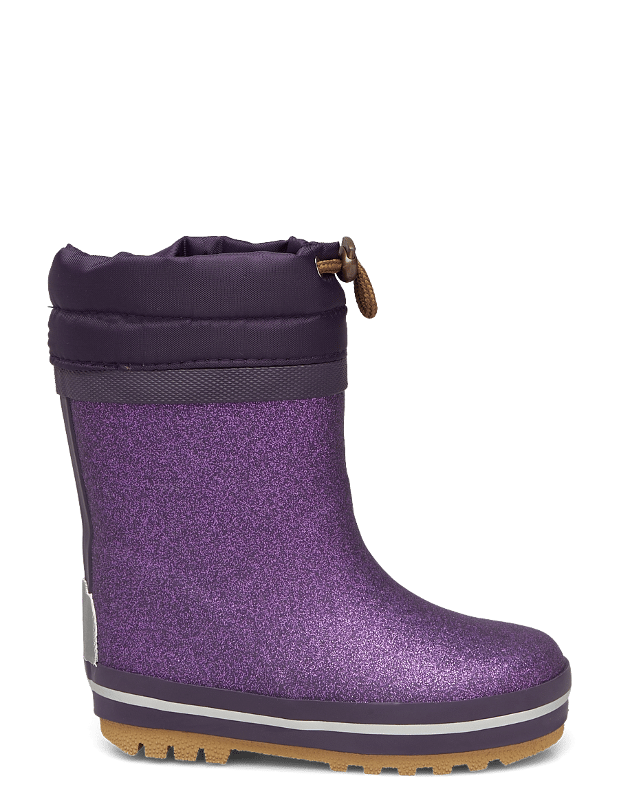 mikk-line - Short Winter Wellies - Glitter - nightshade - 2