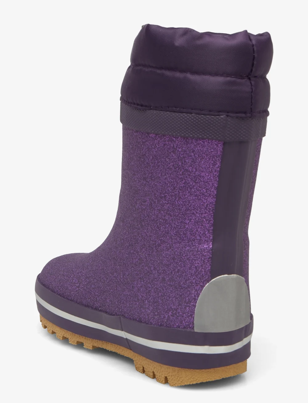 mikk-line - Short Winter Wellies - Glitter - fodrade gummistövlar - nightshade - 3